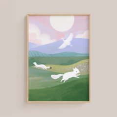 ilustrace —  Jeřáb A4