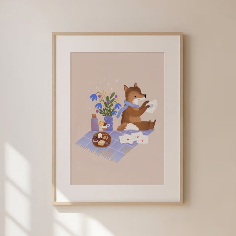 ilustrace —  Happy Mail A4