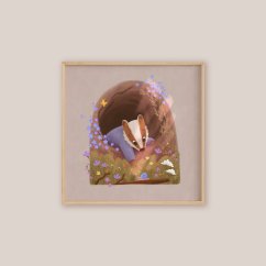 ilustrace — Nad záhonkem