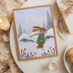 ilustrace A4 — Zajíček
