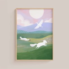 ilustrace —  Jeřáb A4