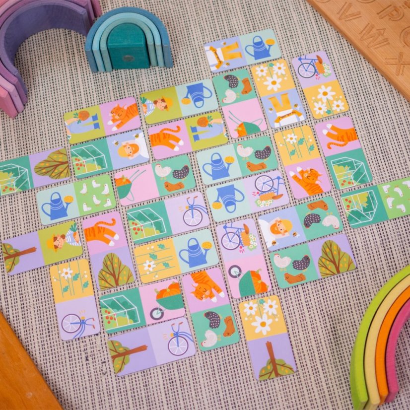 Véééliké domino — Zahrada