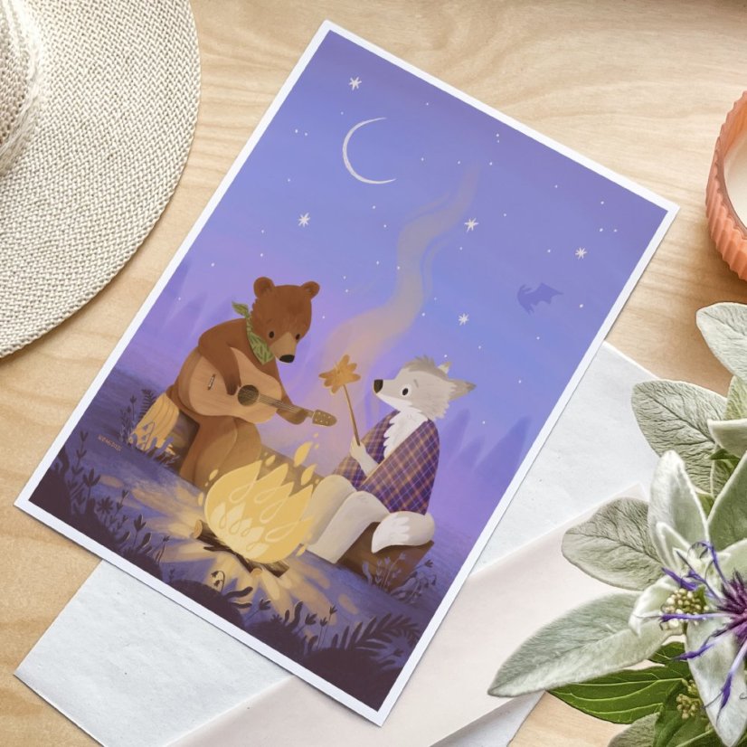 ilustrace — Táborák A4