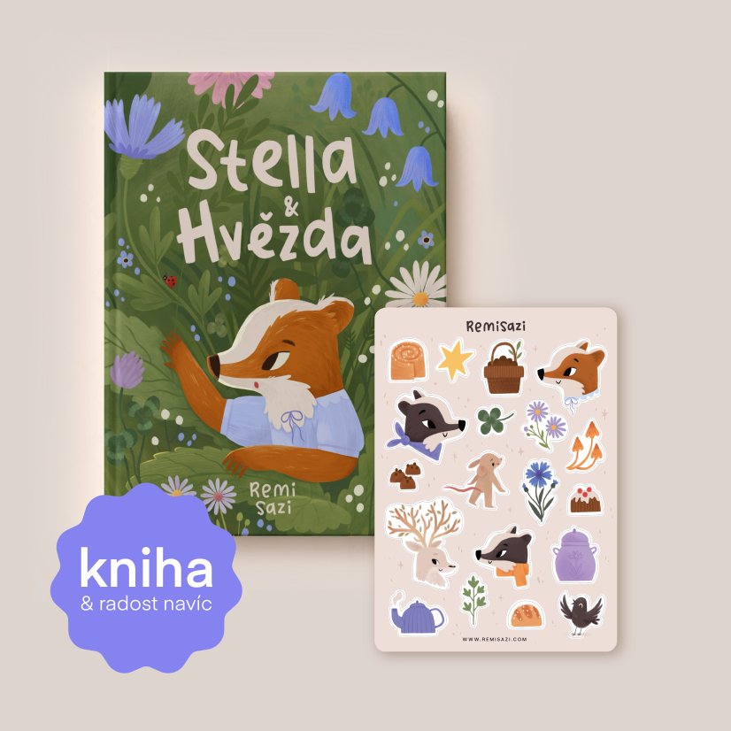 autorská kniha Stella & Hvězda