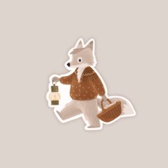 nálepka — Vlk