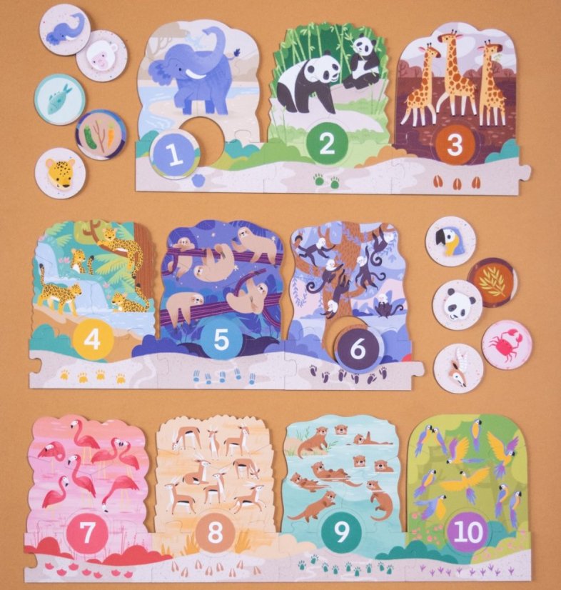 Véééliké puzzle lotto — Výlet do ZOO