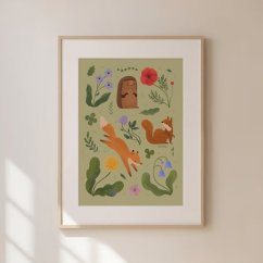 ilustrace —  Ježek A4