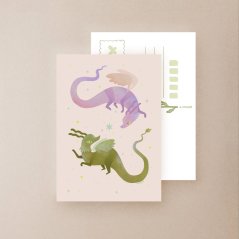 pohlednice — Draci