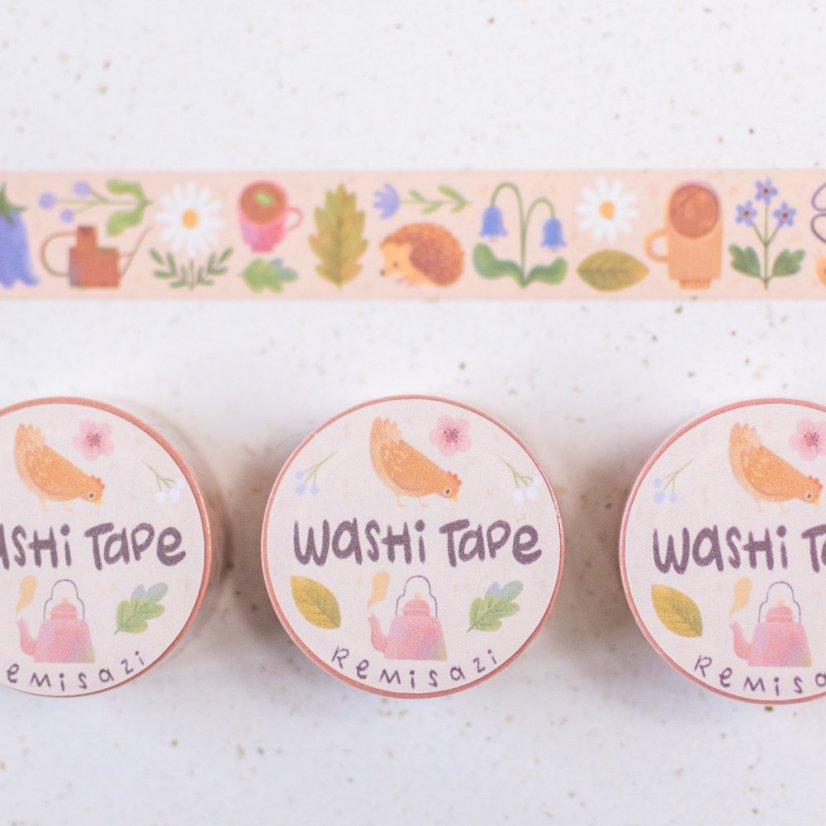 washi páska — sada 4