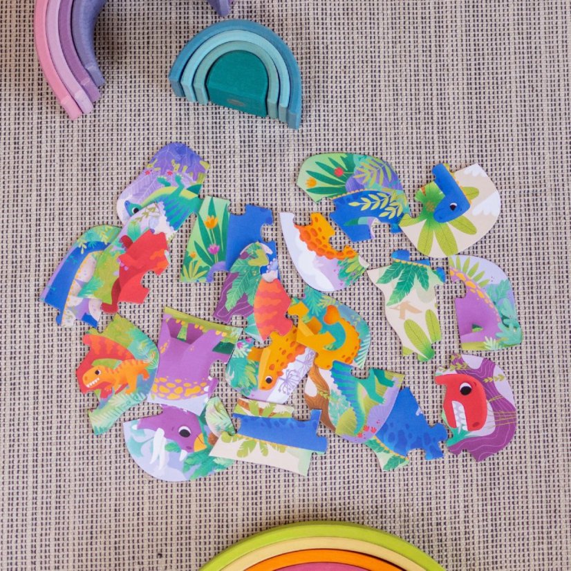 Véééliké puzzle — Dinosauři