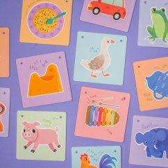 Véééliké puzzle lotto — První karty