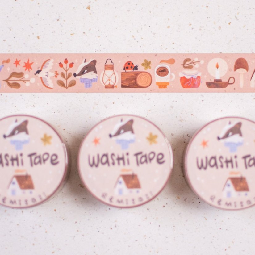 washi páska — sada 4