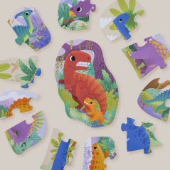 Véééliké puzzle — Dinosauři