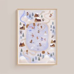 ilustrace A4 —  Na rybníce