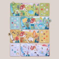 Véééliké puzzle lotto — Roční období