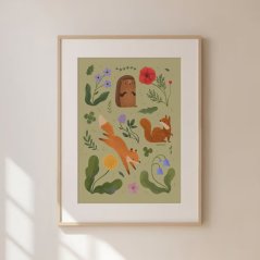 ilustrace —  Ježek A4