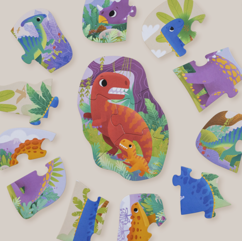 Véééliké puzzle — Dinosauři