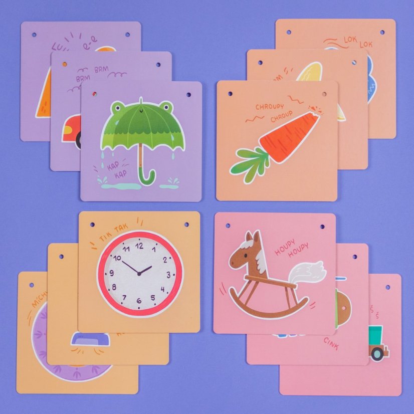 Véééliké puzzle lotto — První karty