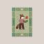 sešit patchwork A5 - barva: zelená